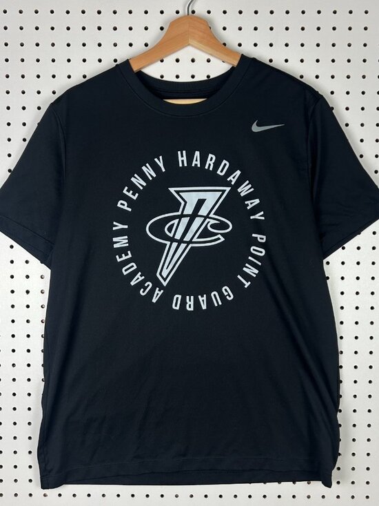 Nike Other - 1 Cent Penny Hardaway Point Guard Academy T Shirt Medium Black Dri Fit Nike